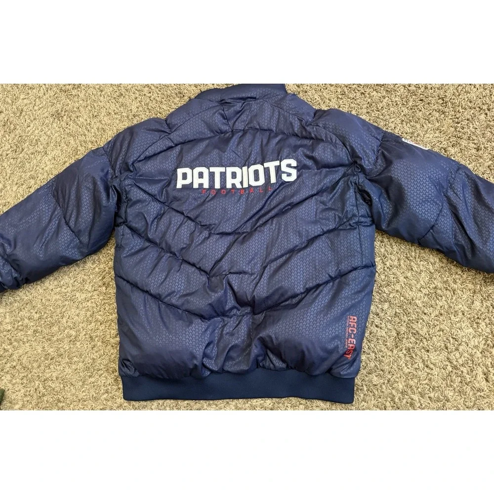 NFL Authentic Sideline New England Patriots Puffer Jacket Mens Size 2XL